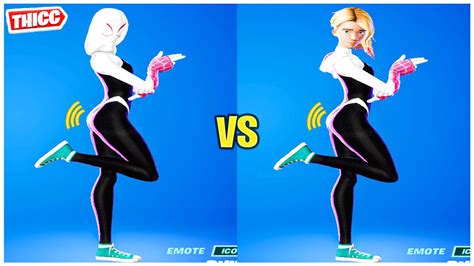 spider gwen gyat|Fortnite Battle Royale: Gwen Stacy Showcased With Emotes.
